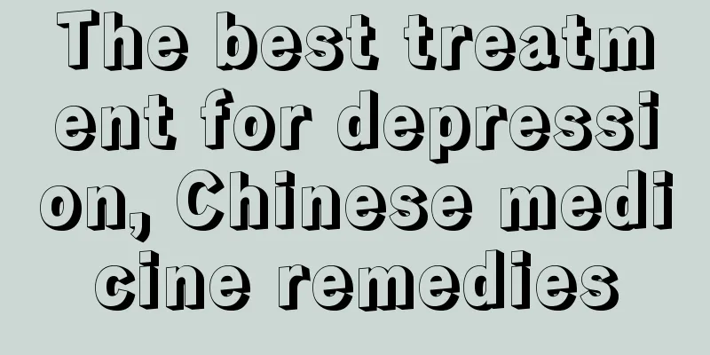 The best treatment for depression, Chinese medicine remedies