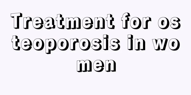 Treatment for osteoporosis in women