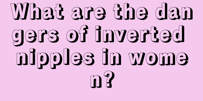 What are the dangers of inverted nipples in women?