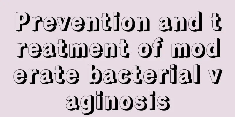 Prevention and treatment of moderate bacterial vaginosis