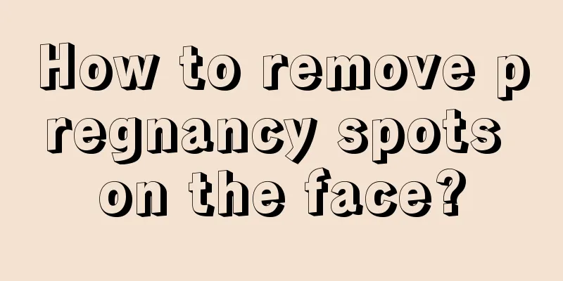 How to remove pregnancy spots on the face?