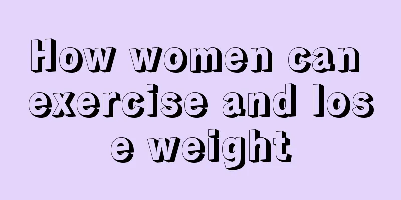 How women can exercise and lose weight