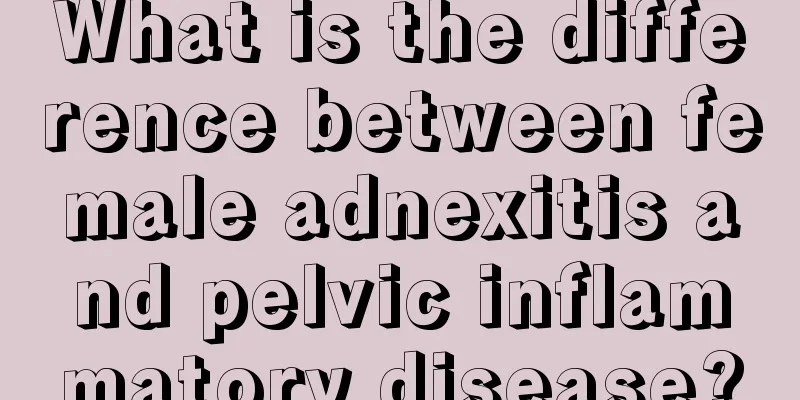 What is the difference between female adnexitis and pelvic inflammatory disease?