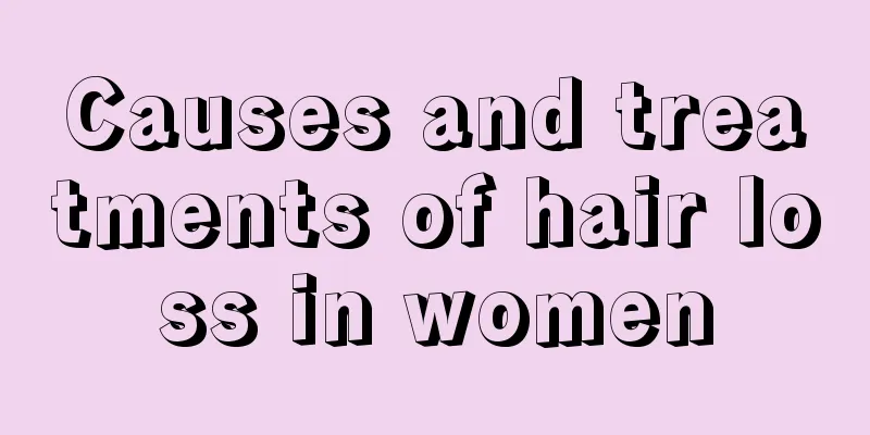 Causes and treatments of hair loss in women