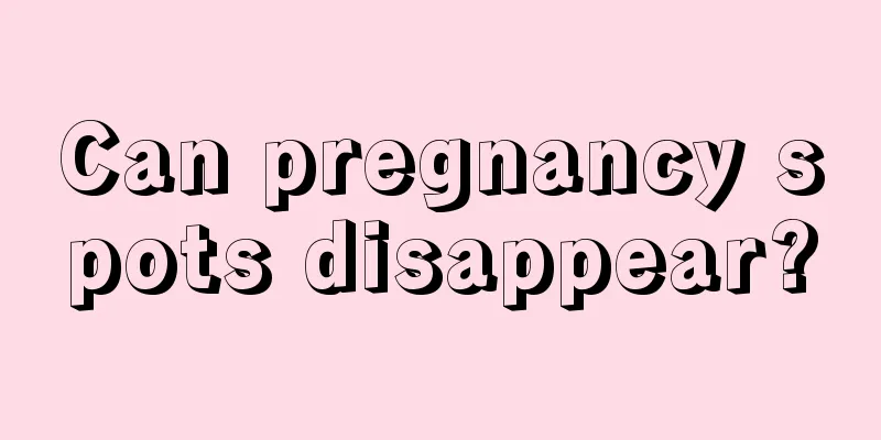 Can pregnancy spots disappear?