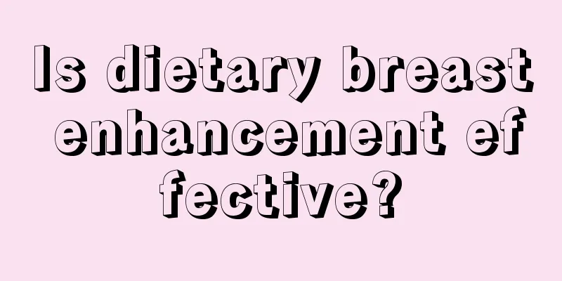 Is dietary breast enhancement effective?