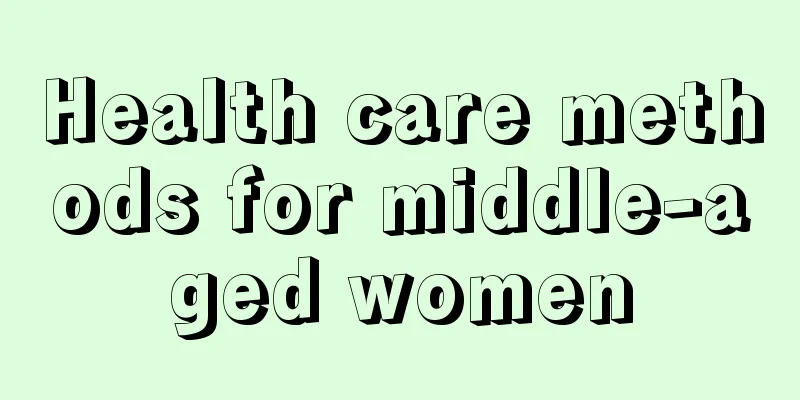 Health care methods for middle-aged women