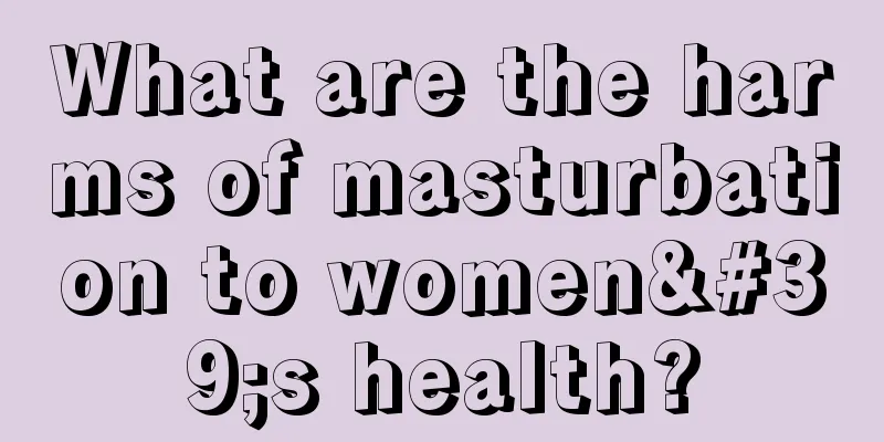 What are the harms of masturbation to women's health?