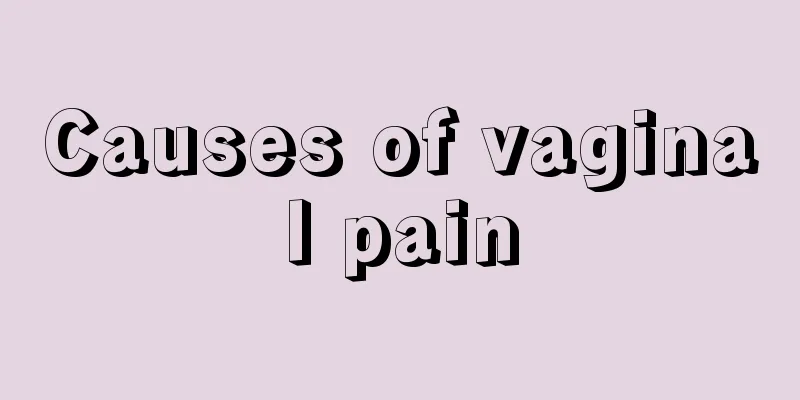 Causes of vaginal pain