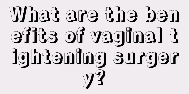 What are the benefits of vaginal tightening surgery?