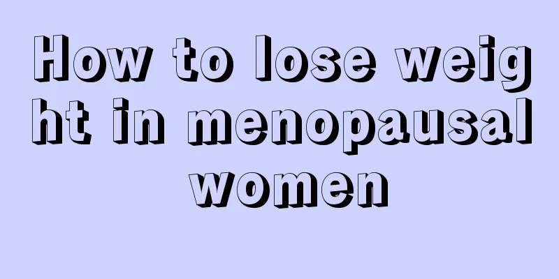 How to lose weight in menopausal women