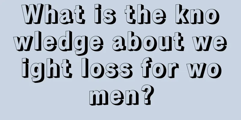 What is the knowledge about weight loss for women?