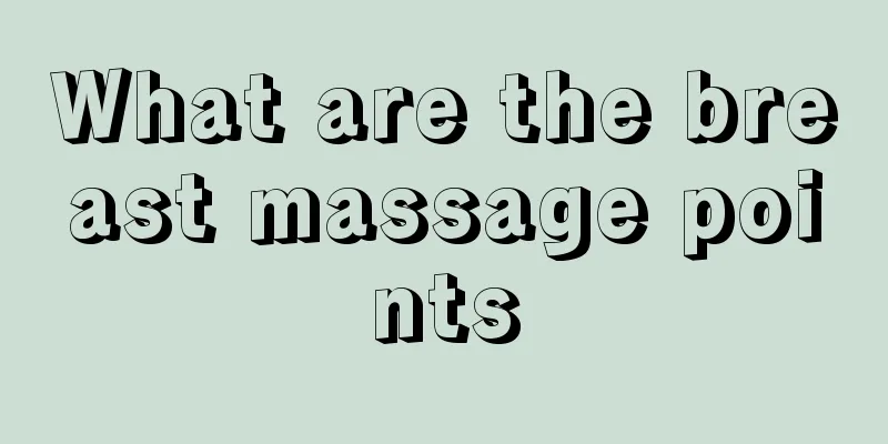 What are the breast massage points