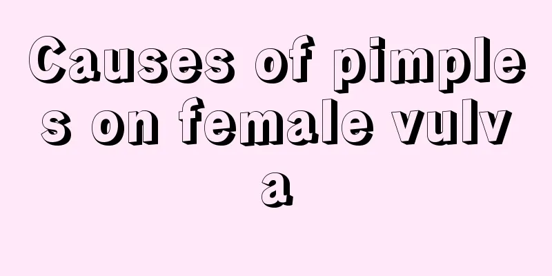 Causes of pimples on female vulva