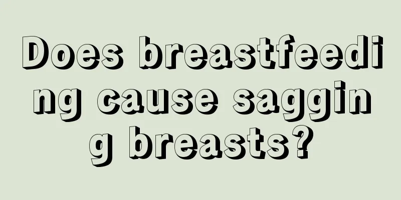 Does breastfeeding cause sagging breasts?