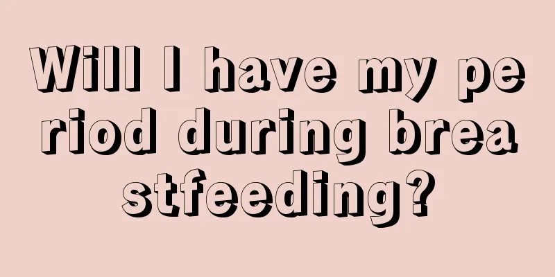 Will I have my period during breastfeeding?