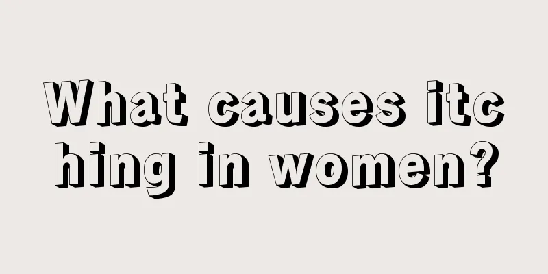 What causes itching in women?