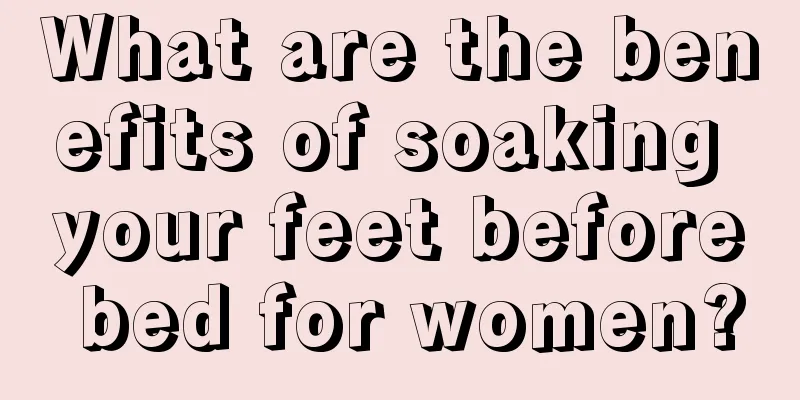 What are the benefits of soaking your feet before bed for women?