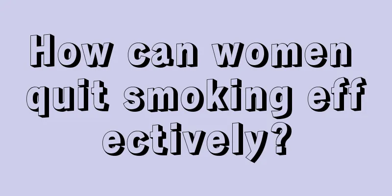 How can women quit smoking effectively?