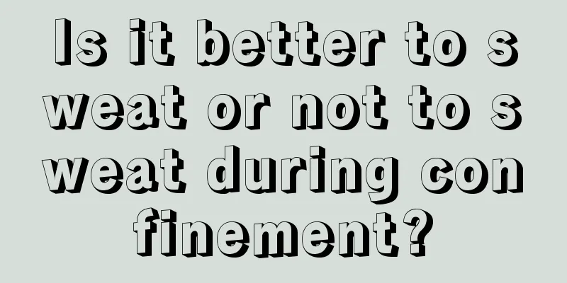 Is it better to sweat or not to sweat during confinement?