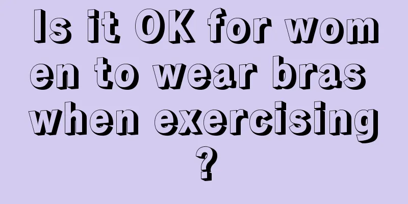 Is it OK for women to wear bras when exercising?