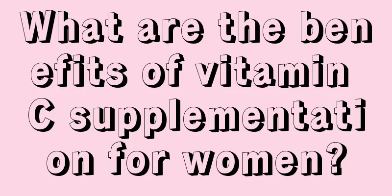 What are the benefits of vitamin C supplementation for women?