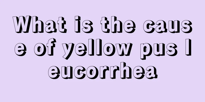 What is the cause of yellow pus leucorrhea