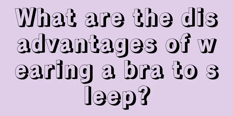 What are the disadvantages of wearing a bra to sleep?