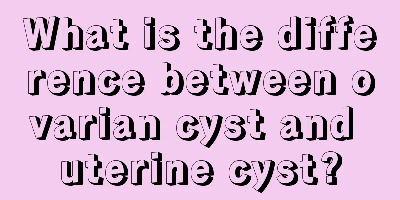 What is the difference between ovarian cyst and uterine cyst?