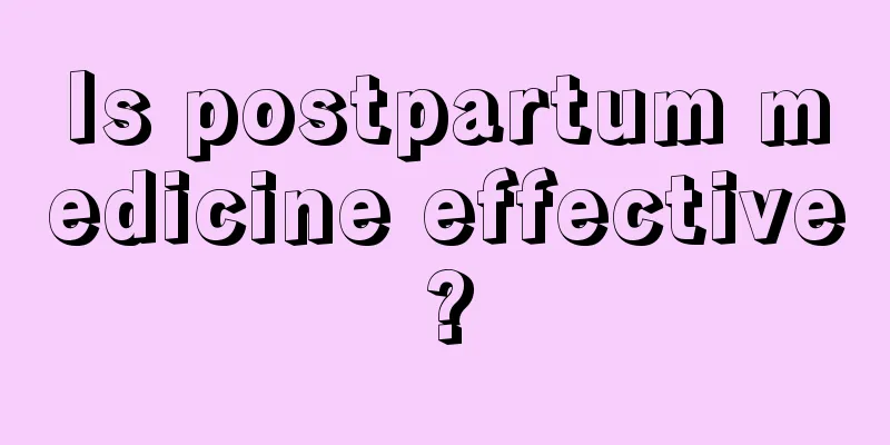 Is postpartum medicine effective?