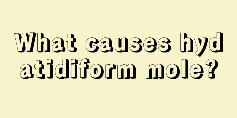 What causes hydatidiform mole?