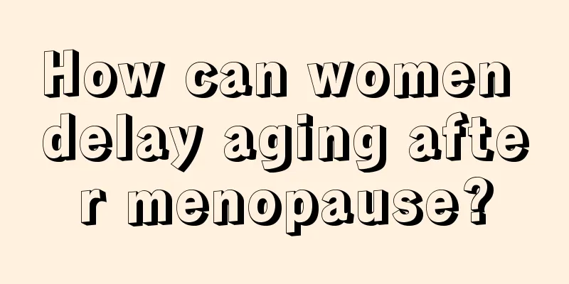 How can women delay aging after menopause?