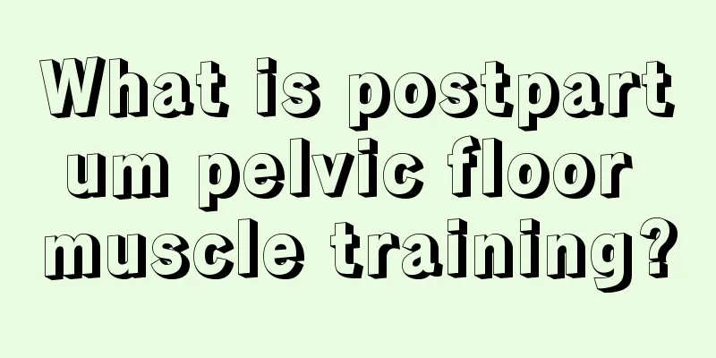 What is postpartum pelvic floor muscle training?