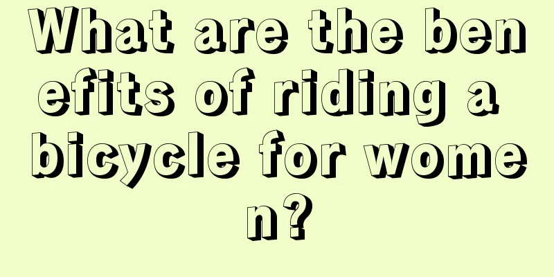 What are the benefits of riding a bicycle for women?