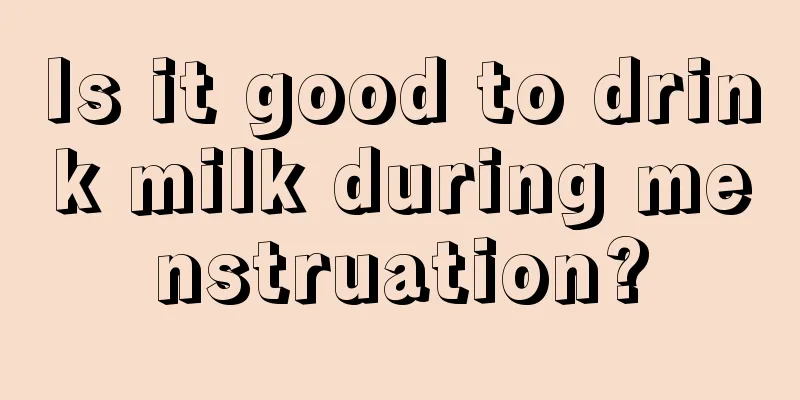 Is it good to drink milk during menstruation?