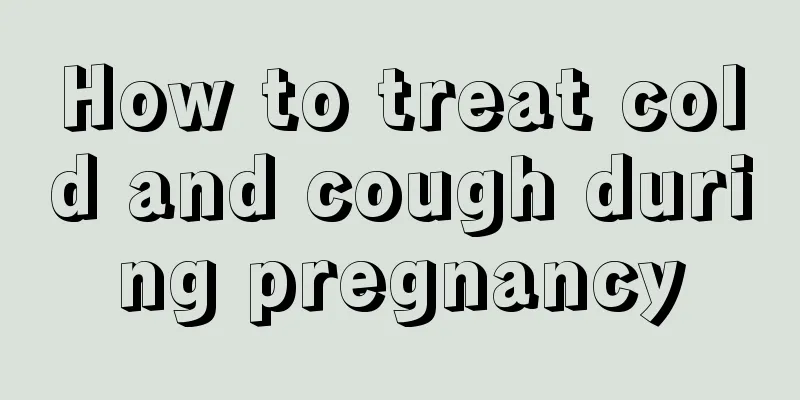 How to treat cold and cough during pregnancy