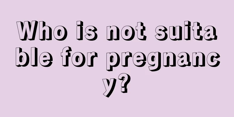 Who is not suitable for pregnancy?