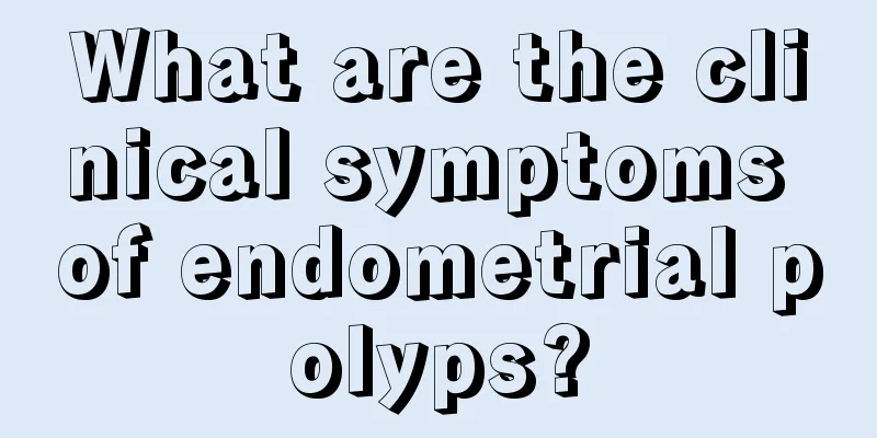 What are the clinical symptoms of endometrial polyps?