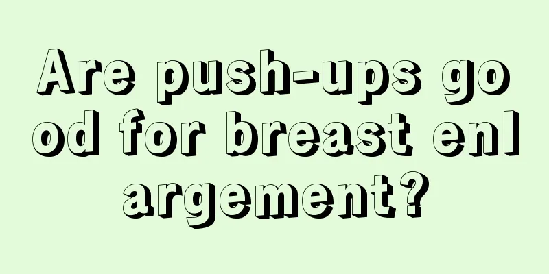 Are push-ups good for breast enlargement?