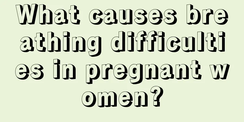 What causes breathing difficulties in pregnant women?