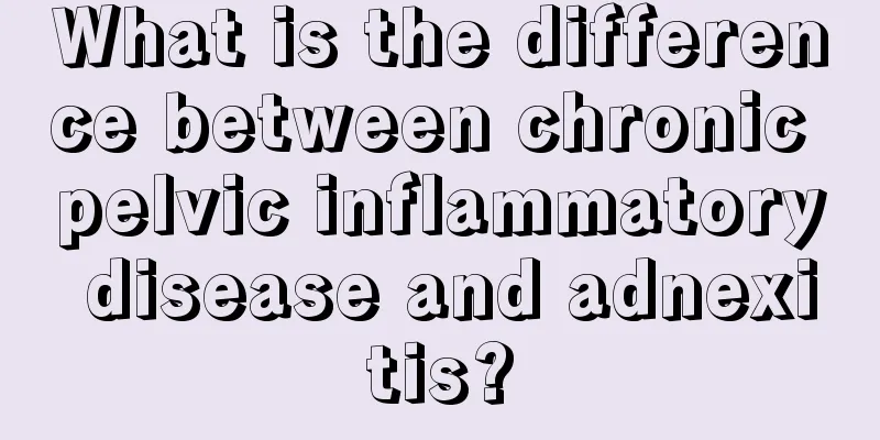 What is the difference between chronic pelvic inflammatory disease and adnexitis?