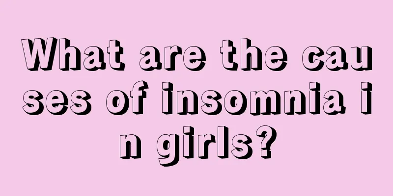 What are the causes of insomnia in girls?