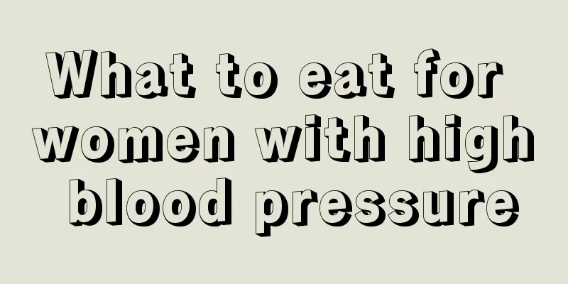 What to eat for women with high blood pressure