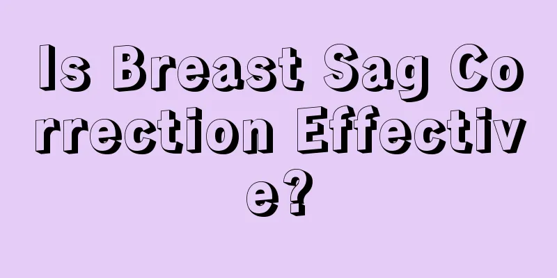 Is Breast Sag Correction Effective?