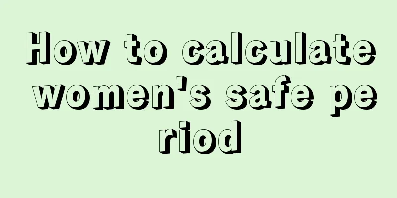 How to calculate women's safe period