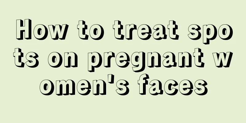 How to treat spots on pregnant women's faces