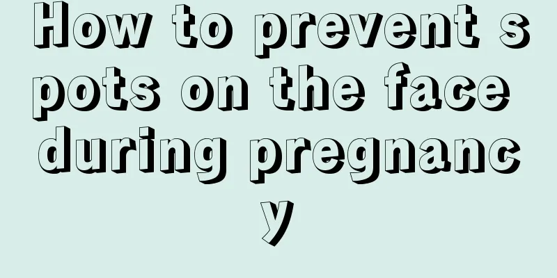 How to prevent spots on the face during pregnancy