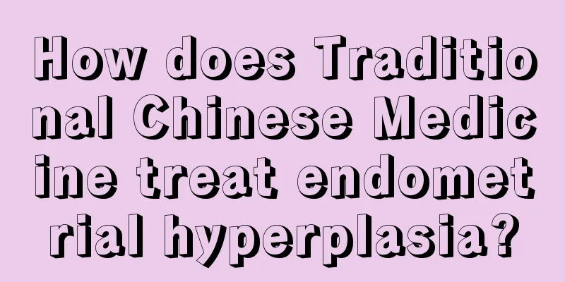 How does Traditional Chinese Medicine treat endometrial hyperplasia?