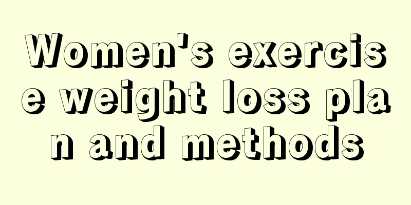 Women's exercise weight loss plan and methods