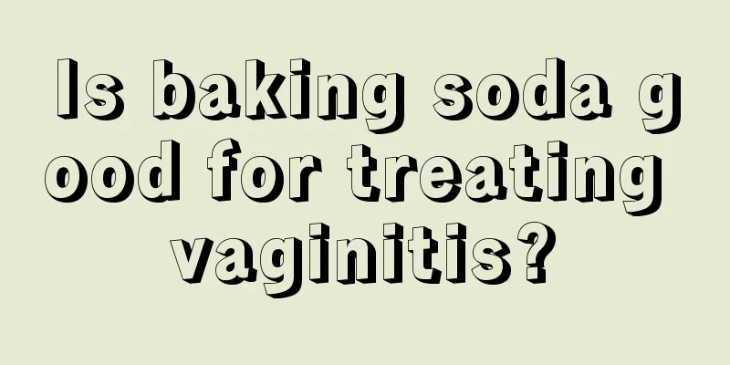 Is baking soda good for treating vaginitis?